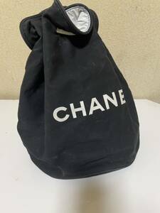 CHANEL シャネル ヴィンテージ 巾着 リュック ノベルティ キャンバス プールバッグ