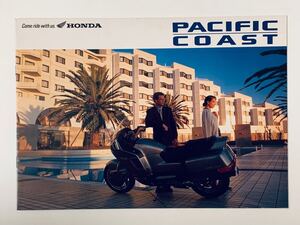 最終出品 HONDA PACIFIC COAST カタログ ホンダ パシフィックコースト