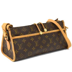 1円 ◎定価12万 美品 LOUIS VUITTON ルイヴィトン ポパンクールロン ショルダーバッグ M40008 モノグラム◎K.Cmmr.zE-28