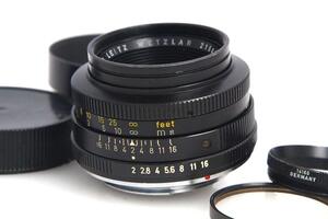 並品｜ライカ SUMMICRON-R 50mm F2 3CAM CA01-A7739-2M3B Leica ズミクロン 標準レンズ ライカ R用 変形ガウスタイプ