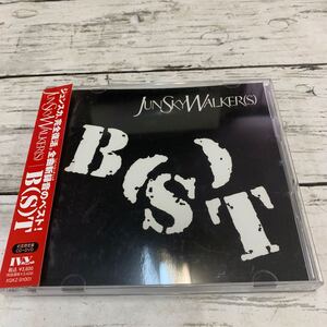 【中古品】希少 JUN SKY WALKER(S) 全員 サイン入 CD B(S)T XQKZ-91001 初回盤 ベストアルバム 帯付 ジュンスカ