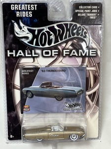 HotWheels B0953　HALL OF FAME　THUNDERBIRD 63