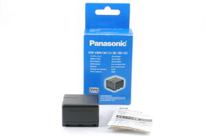 L2735 未使用品 パナソニック Panasonic VW-VBN130 バッテリーパック ビデオカメラ用 BATTERY PACK 箱 取説付 カメラアクセサリー