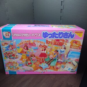 【中古】 LICCA　リカちゃん ファミリーハウス　ゆったりさん　とってもひろーいリカちゃんのおうち　欠品あり　レトロ　【管理No.1739】