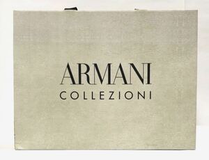 アルマーニ「ARMANI COLLEZIONI」ショッパー ② ショップ袋 紙袋 ブランド紙袋 33×25×11cm グレー 折らずに配送