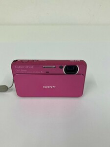 SONY ソニー Cyber-shot DSC-T99 コンパクトデジタルカメラ ピンク バッテリー付き 稼働品