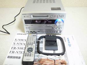 〓整備品&完動品〓　ONKYO X-N7EX FR-N7EX CD/MD/USB/Tuner★CDピックアップ新品、リモコン他