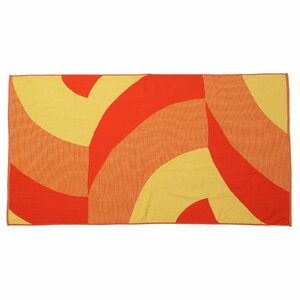 マリメッコ ビーチタオル marimekko 072217 230 サヴァンニ 98×178cm イエロー×レッド レディース ユニセックス Savanni Beach Towel