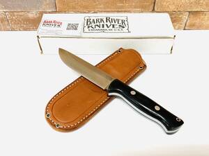 BARK RIVER KNIVES バークリバー・ナイブス シースナイフ BRAVO-1.25 ブラボー CPM 3V Black Canvas Raｍpless ランプレス　W5810001　