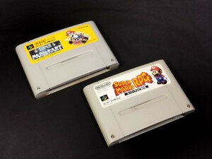 ★スーファミ ソフト 2本 まとめ 売り スーパーマリオRPG スーパーマリオカート Nintendo ニンテンドー 任天堂 スーパーファミコン SFC