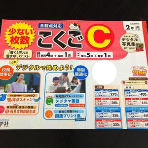 1068 こくごC ２年 新学社 非売品 小学 ドリル 問題集 テスト用紙 教材 テキスト 解答 家庭学習 計算 漢字 過去問 ワーク 文章