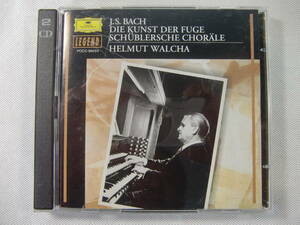 J.S.Bach バッハ　フーガの技法　 Schublersche Chorale シューブラー・コラール　/　Helmut Walcha ヘルムート・ヴァルヒャ　２Discs！