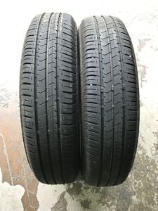 E15 ブリヂストン ECOPIA NH100C エコピア 145/80R13 N-BOX タント　ワゴンR ミラ　などに　中古2本