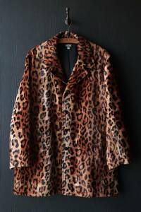 新品 BLACK SIGN Poiret Jacket ブラックサイン ポワレ ジャケット/ Leopard / 44