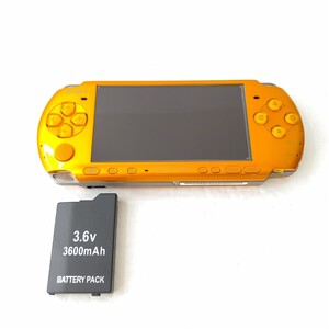 PSP3000 ブライトイエロー　画面極美品　プレイステーションポータブル