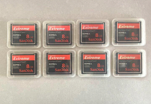 SanDisk Extreme 8GB CFカード/8枚セット