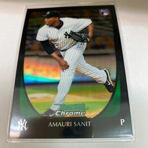 Amauri Sanit RC 2011 Bowman Chrome Draft Refractors