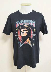 送料無料　【Lサイズ】デヴィッド・ボウイ　David Bowie　Tシャツ　グラムロック　ロックバンド　ファンスマ