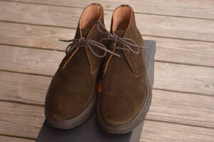 CHEANEY　JESMOND2　6F　カーキ　チャッカブーツ　チーニー