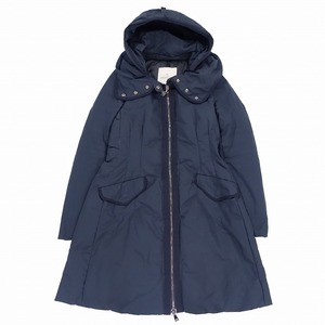 モンクレール MONCLER SAISSAC GIUBBOTTO ダウン コート 中綿 ジャケット ブルゾン ジップアップ アウター 00 XXS ブラック ur2