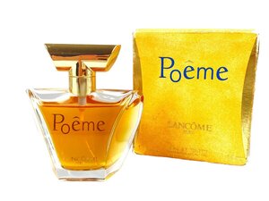 希少　残多　ランコム　LANCOME　POEME　ポエム　オードパルファム　スプレー　50ml　残量：9割　YK-6271