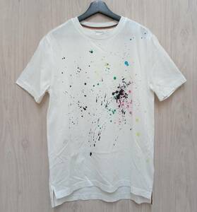 PAUL SMITH/ポールスミス/半袖Tシャツ/PF-J3＊-86315/Splash/ホワイト/Mサイズ