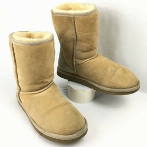 UGG　アグ　ムートンブーツ　サイズ6　23.0　キャメル　茶　管No.Z16