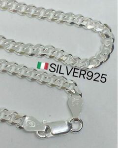 LME2-26w51 喜平　65cm 5mm巾　スターリングシルバー925 ネックレス　Italy w