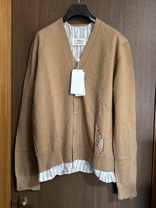 XXL新品54%off メゾンマルジェラ Anonymity of the Lining ニットカーディガン セーター 22AW Maison Margiela 4 14 メンズ シャツ 長袖