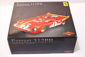 「１円スタート」gmp 1804107 1:18 フェラーリ (Ferrari) 312PB レーシングカー　（管理番号：R0122）