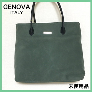 【未使用品】GENOVA レディース　トートバッグ　スウェード　本革　イタリア製　★送料無料★