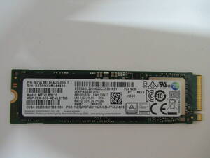 ♪♪1円 ～スタートSAMSUNG SSD M.2 2280 NVMe 512GB MZ-VLB5120 使用時間:903H♪♪