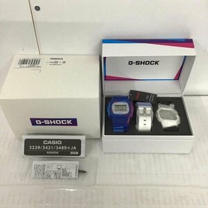 G-SHOCK 表記無し ジーショック 腕時計 デジタル DWE-5600PR 付属バンド付き 箱有 Watch Digital 10080004