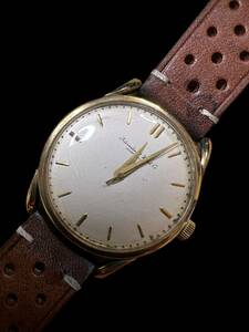 ☆IWC SCHAFFHAUSEN /オールドインター/K18/金無垢ケース/ゴールド文字盤/Cal.89/手巻き/1963年