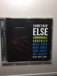 CD　ジャズ　Cannonball Adderley　Somethin