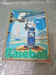 プラモデル BANDAI バンダイ Baseball ROBOTEC40 ロボテック40ベースボール 未組み立て 昔の古いおもちゃ