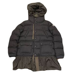 MONCLER モンクレール　SACAI サカイコラボ限定　SARINA サリナ　正規品　ウールダウンジャケット　レディース　サイズ1