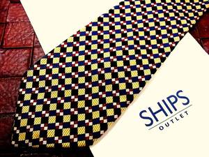 ●1529●良品●シップス【ＳＨＩＰＳ】ネクタイ