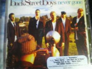 中古 Backstreet Boys／「NEVER GONEネバーゴーン」EU盤ボナトラ２曲