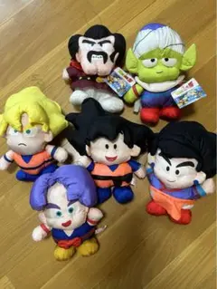 ドラゴンボール　布　タフタぬいぐるみ　6体　美品