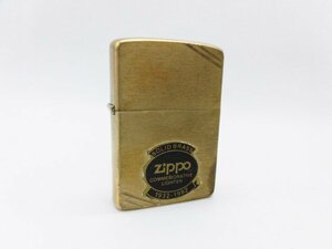 ◆ZIPPO ジッポー COMMEMORATIVE コメモラティブ 1932-1982 50週年記念 SOLID BRASS オイル ライター 喫煙具◆/M