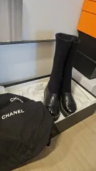 【雷市場（ポンジャン）商品韓国直送】 CHANEL(シャネル) ブーツ ウォーマーブーツ