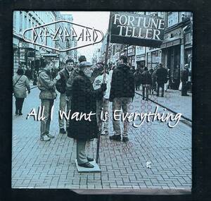 MAXI-SINGLE CD：DEF LEPPARD／ALL I WANT IS EVERYTHING