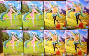 初音ミク holiday memories フィギュア ゴルフ 登山 4セット Hatsune Miku Golf Mountain-climbing 4sets