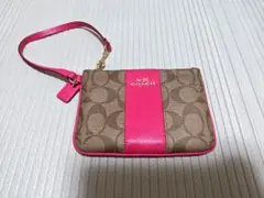 【美品】 COACH ポーチ ミニバック コーチ 送料込み