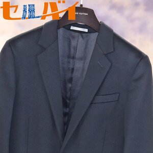 本物 極上品 ディオールオム 最高級カシミヤウール シングルロングチェスターコート メンズ44 ブラック ジャケット 国内正規品 Dior HOMME