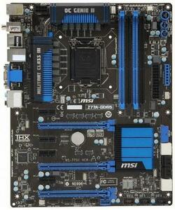 MSI Z77A-GD65 LGA 1155 Intel Z77 HDMI SATA 6Gb/s USB 3.0 ATX Intel Motherboard