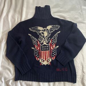 アメリカ購入 2002 ラルフローレン LARGE セーター/ビンテージ Vintage