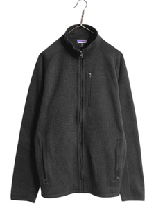 パタゴニア ベターセーター ジャケット メンズ M / 21年製 Patagonia アウトドア フリース ニット フルジップ ジャンパー 裏起毛 ブラック