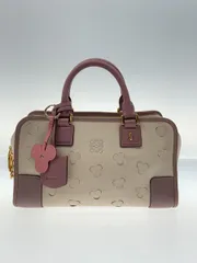 LOEWE ハンドバッグ レザー ピンク アマソナ チェリーブロッサム 